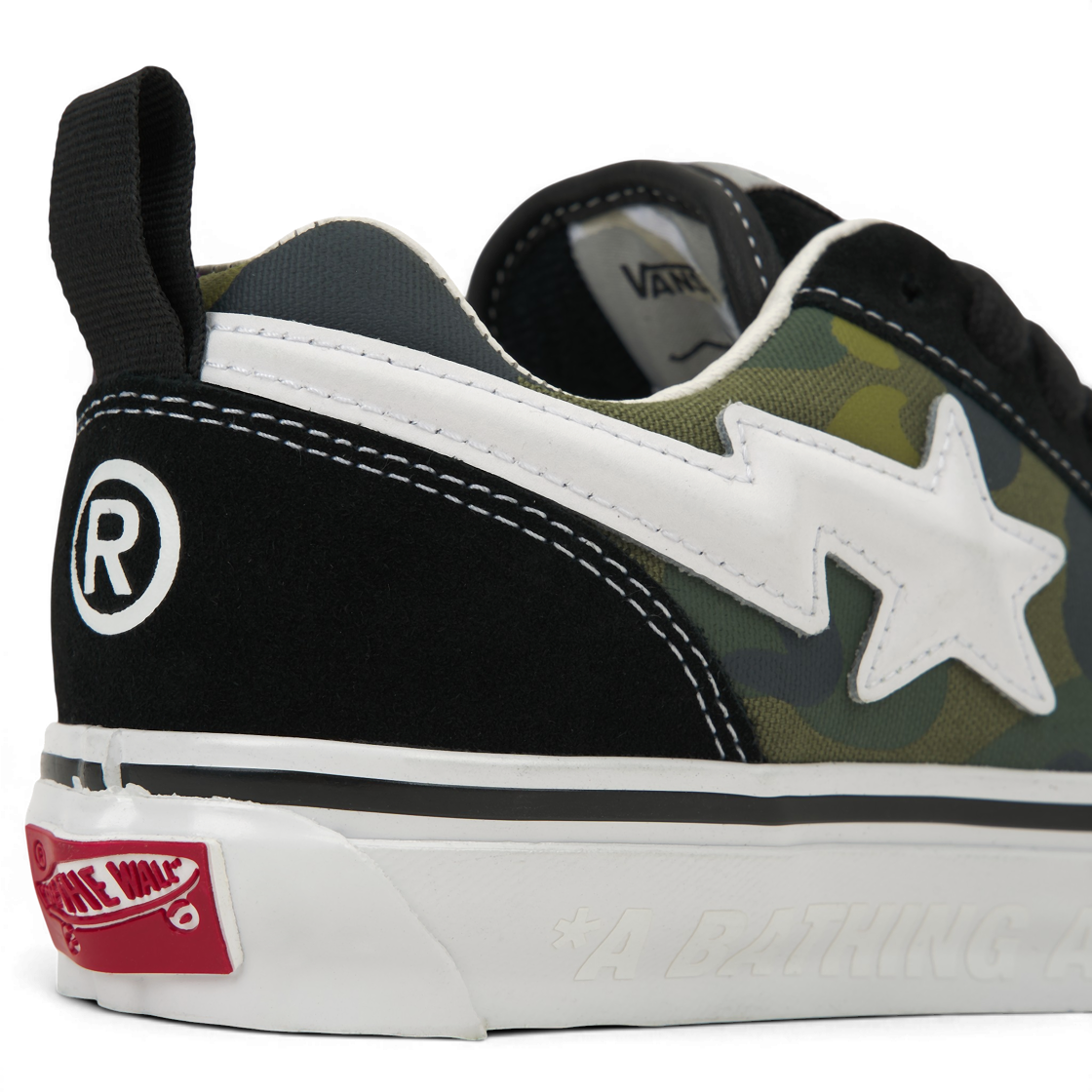 반스 x 베이프 프리미엄 뉴스쿨 카모 그린(Vans x BAPE Premium Knu-Skool Camo Green) - 8