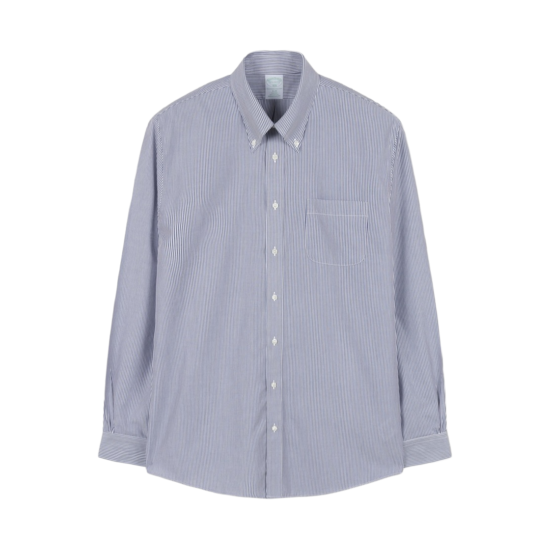 브룩스브라더스 논아이론 폴로버튼다운 스트라이프 드레스셔츠 블루(BrooksBrothers Non-Iron Polo Button Down Stripe Dress Shirt Blue) - 2