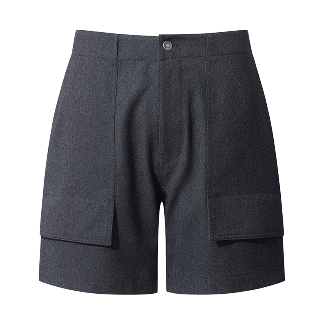 IQPOM25703BUX Iro Lueur Denim-Like Fatigue Shorts Blue