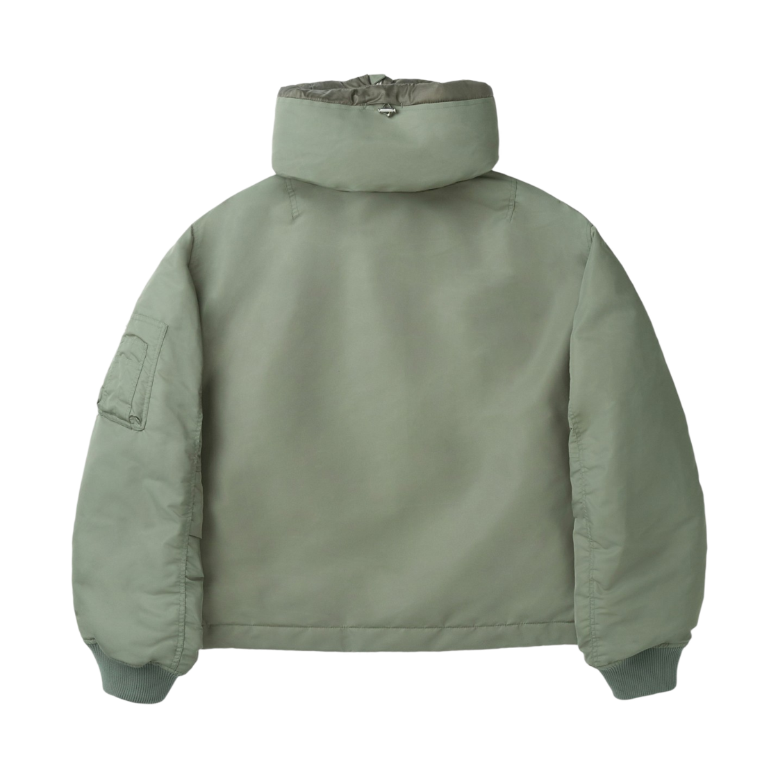이로 아비우스웨트올메텍스웨트넥 워머 MA-1 항공점퍼 카키(Iro Avius Allmetex Neck Warmer Ma-1 Bomber Jacket Khaki) - 3