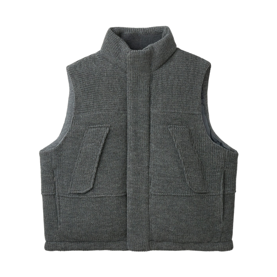 이로 플로콩 니트 다운 베스웨트 그레이(Iro Flocon Knit Down Vest Gray) - 2