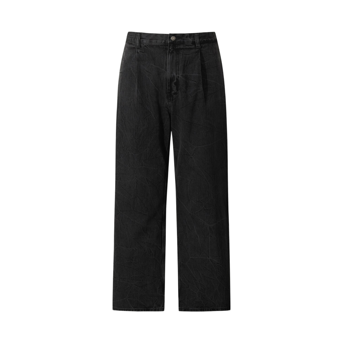 이로 데리브 데님 와이드 사이드턱 팬츠 블랙(Iro Derive Denim Wide Side Tuck Pants Black) - 2