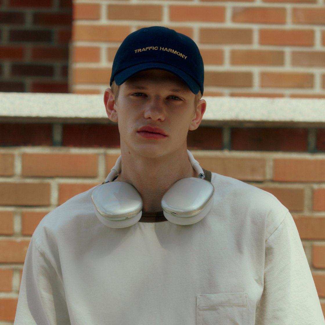 트래픽하모니 풀로고 로우핏 볼캡 네이비(Traffic Harmony Full Logo Low Fit Ball Cap Navy) - 2
