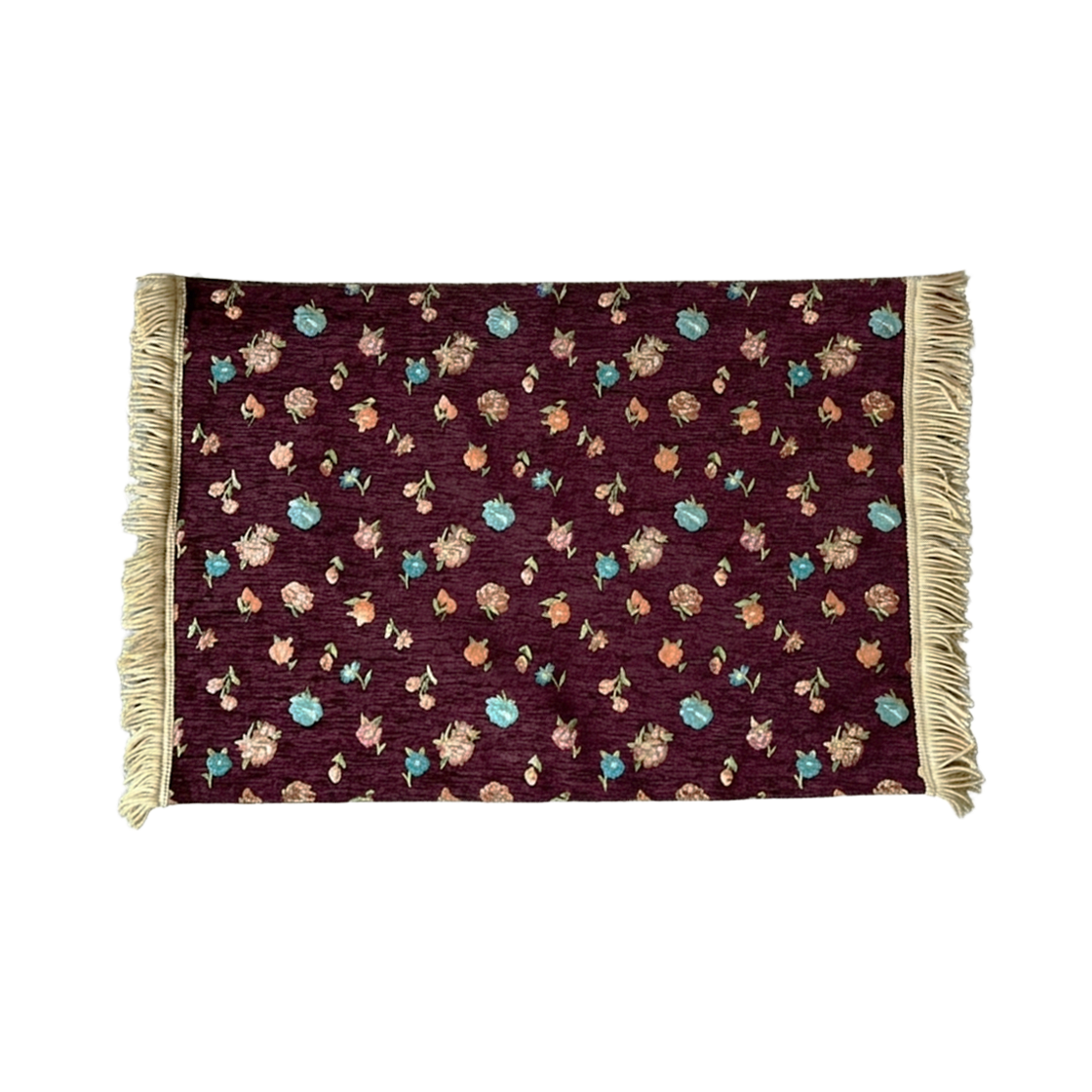 무성화 딥다운 로맨틱 빈티지 미끄럼 방지 발매트 45x65cm(MUSEONGHWA Deep-down vintage non-slip foot mat 45x65cm)