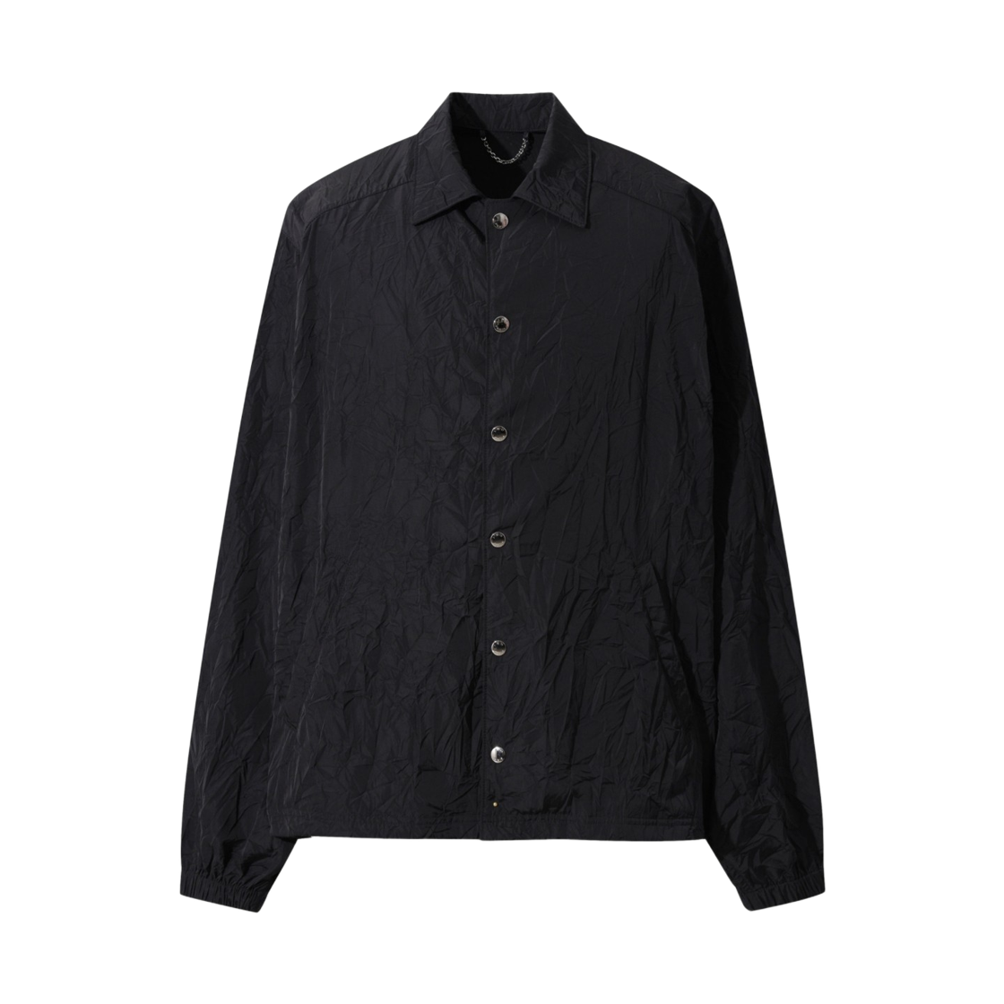 이로 플리세 크링클 코치 자켓 블랙(Iro Plisse Crinkle Coach Jacket Black) - 6