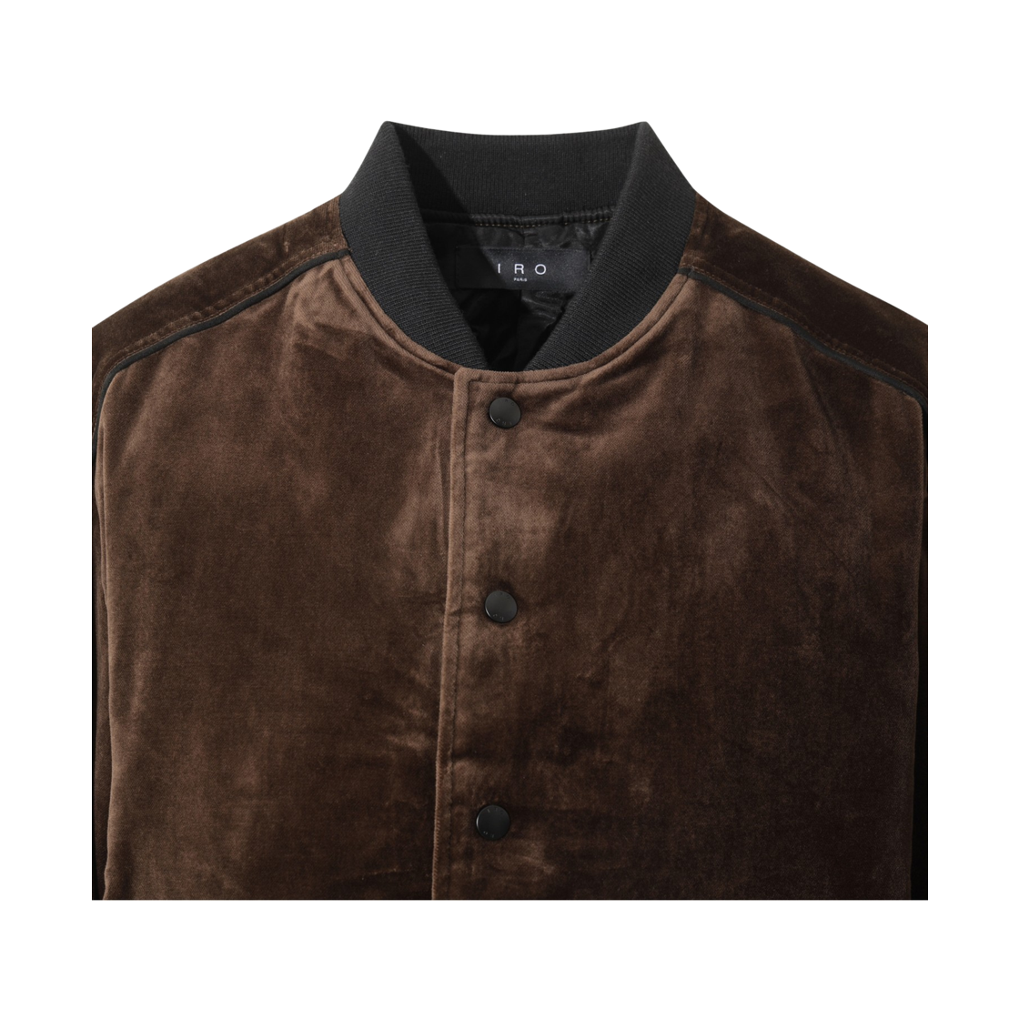 이로 바실리 벨벳 블루종 자켓 브라운(Iro Vassily Velvet Blouson Jacket Brown) - 4