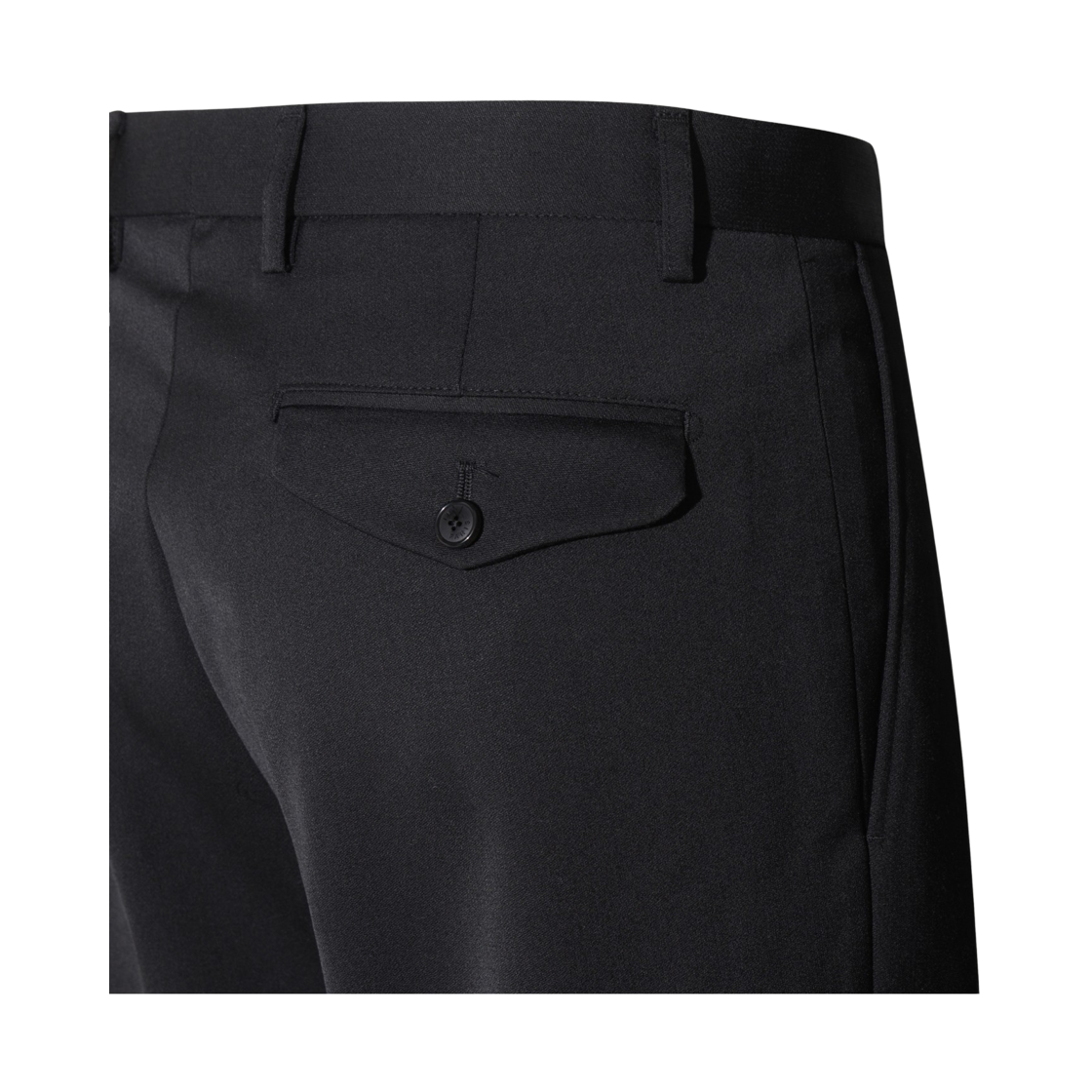 이로 드루아 울혼방 스웨트레이트핏 슬랙스웨트블랙(Iro Droit Wool Blend Straight Fit Slacks Black) - 6