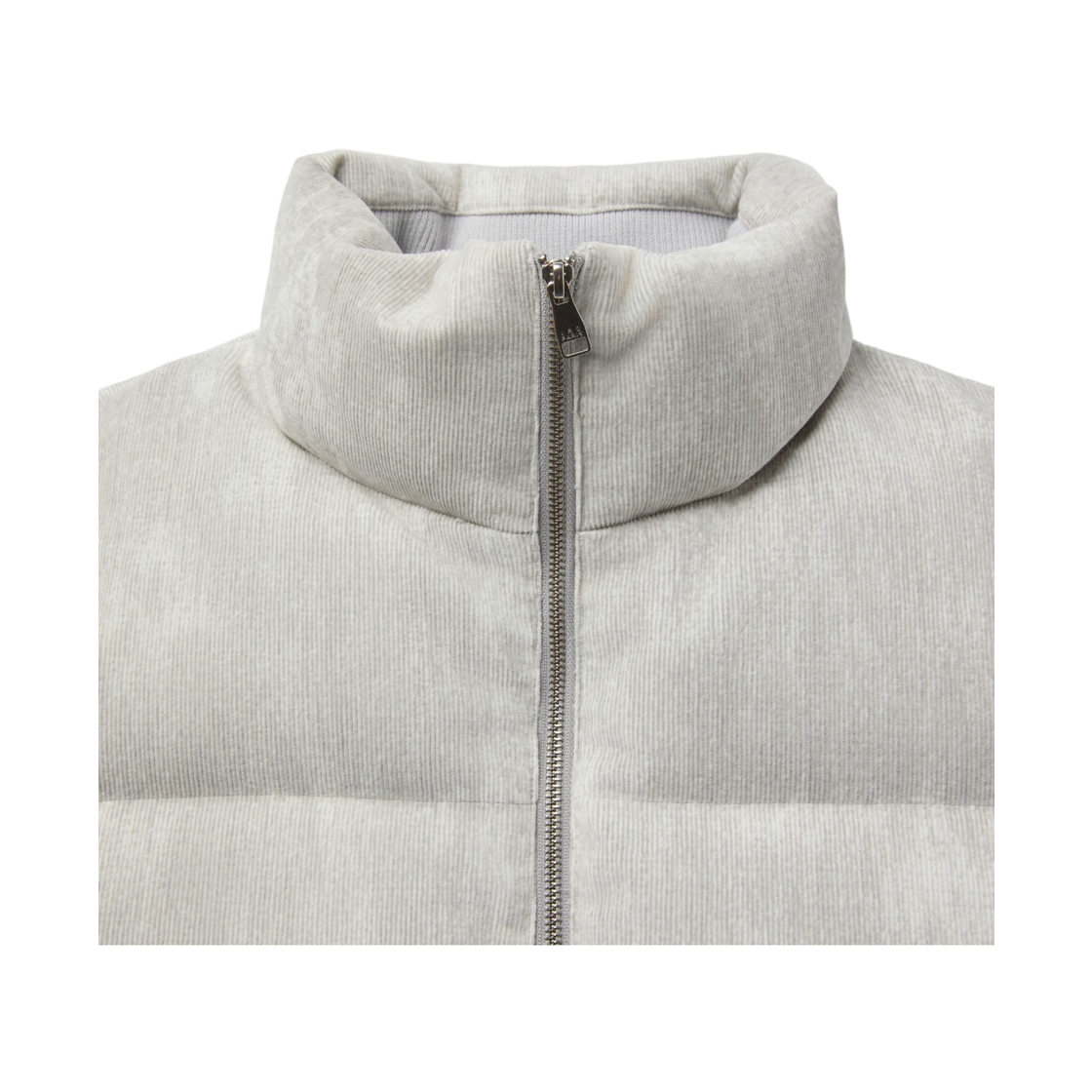 이로 토스웨트나 코듀로이 패턴 구스웨트운 하이넥 점퍼 화이트(Iro Toscana Corduroy Pattern Goose Down High Neck Jumper White) - 6