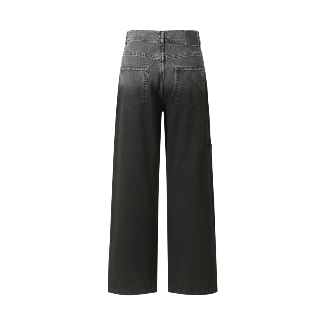 이로 시모니 그라데이션 와이드 데님 팬츠 다크 그레이(Iro Simoni Gradient Wide Denim Pants Dark Gray) - 3