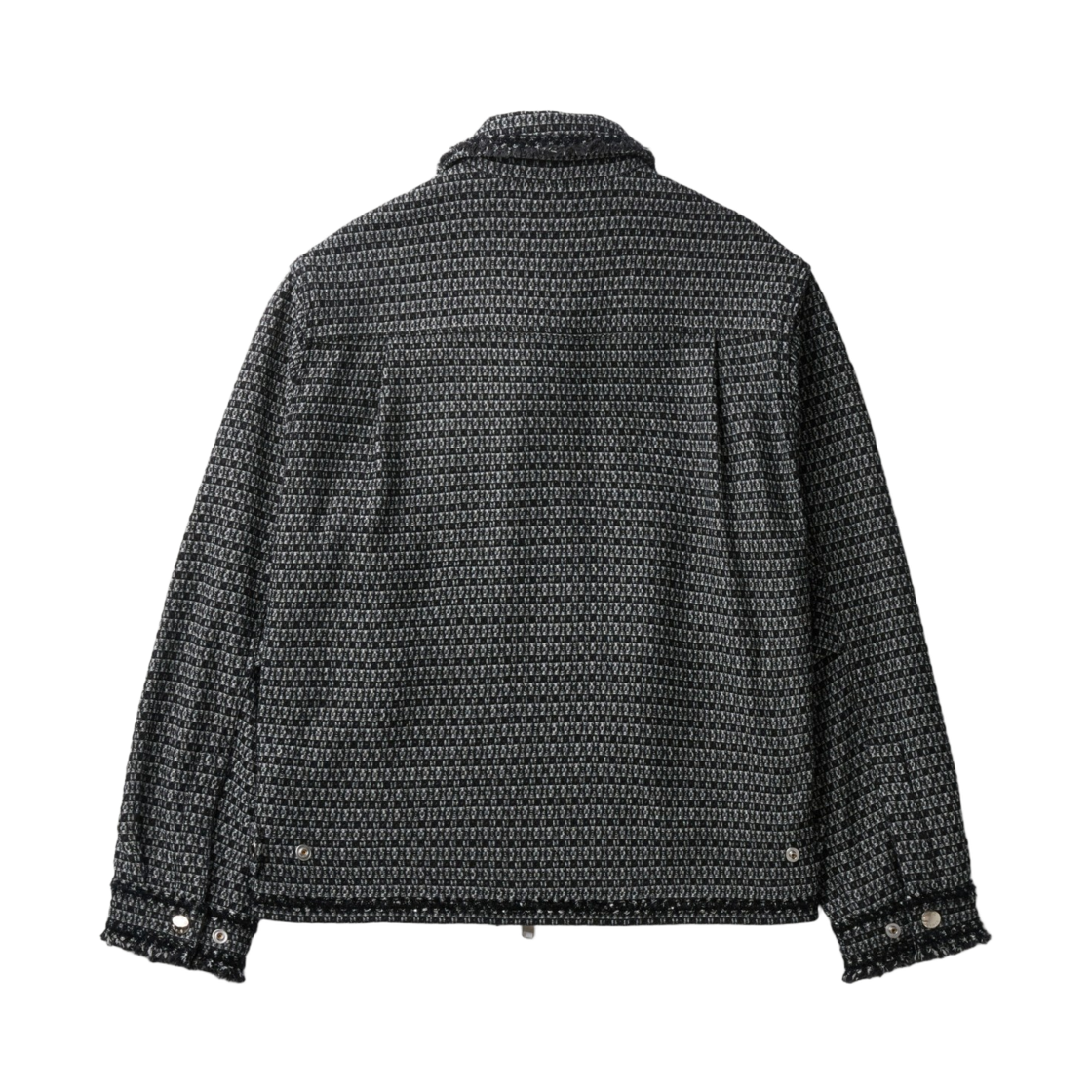이로 바스웨트 트위드 데님 자켓 블랙(Iro Bascule Tweed Denim Jacket Black) - 3