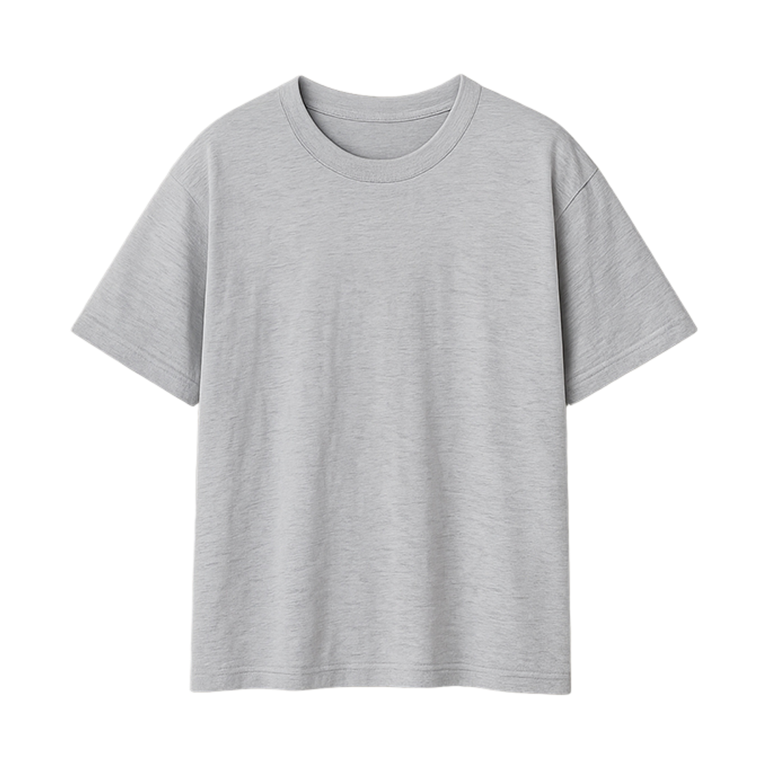 지크립 에센셜 코튼 크루넥 루즈핏 티셔츠 메란지(GCLIP Essential Cotton Crewneck Loose-Fit T-Shirt Merange) - 2