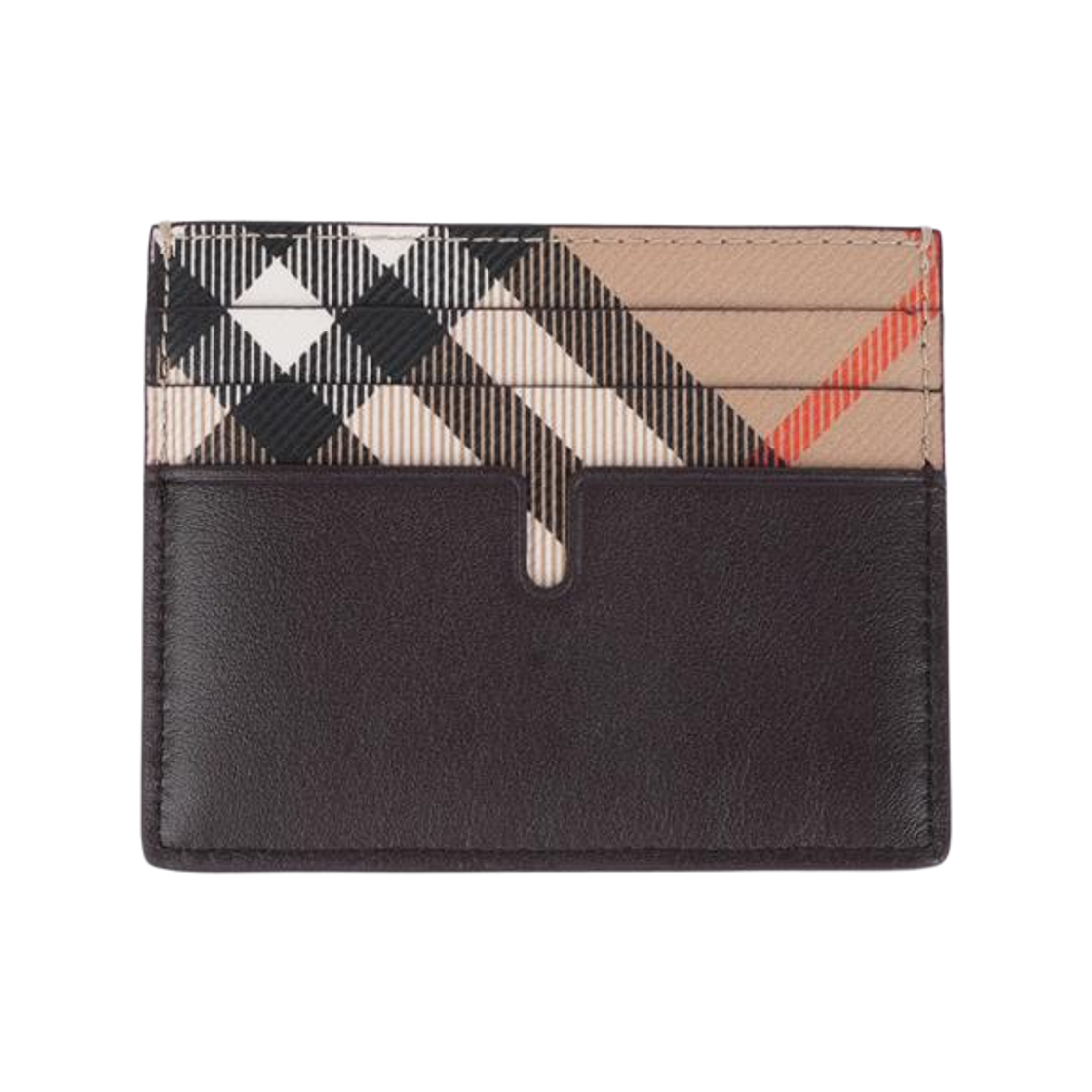 [25% 쿠폰] 버버리 톨 팝아슈 체크 카드 케이스 샌드 베이지([25% 쿠폰] Burberry Tall Pop Check Card Case Sand Beige) - 2