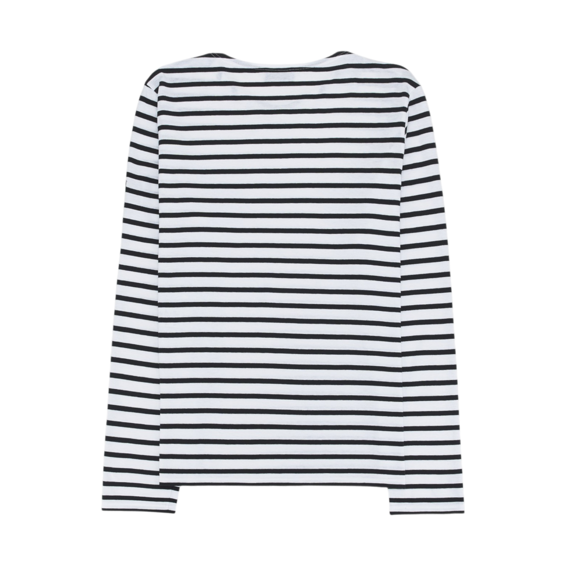 세인트 제임스 밍콰이어 모던 스트라이프 세일러 롱슬리브 티셔츠 네이지 느와르(Saint James Minquiers Modern Striped Sailor Long Sleeve T-Shirt Neige Noir) - 2