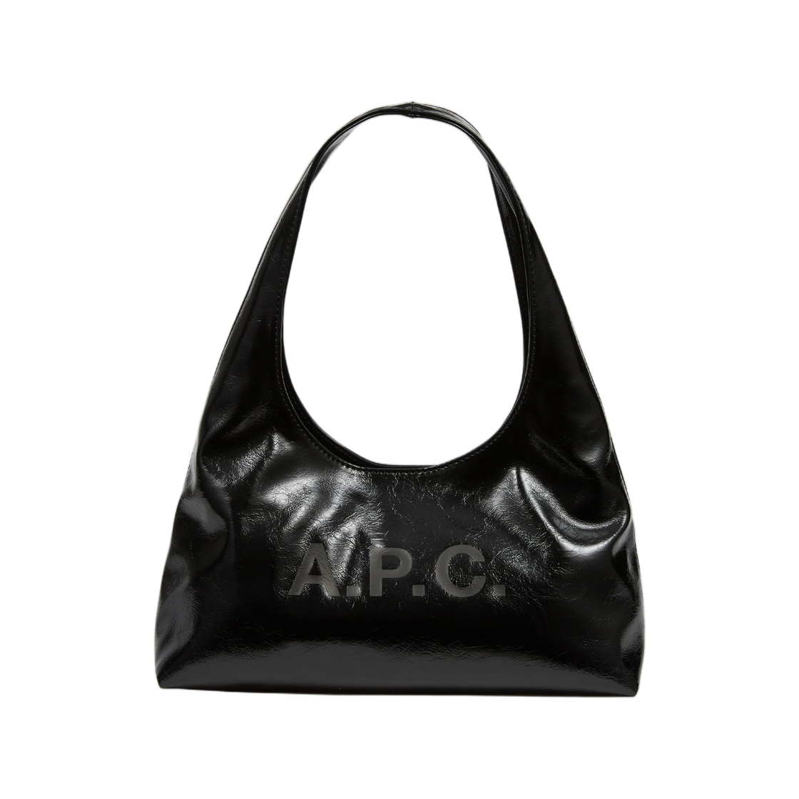 PUABR-F67027-LZZ A.P.C. Baby Ninon Shoulder Bag Noir
