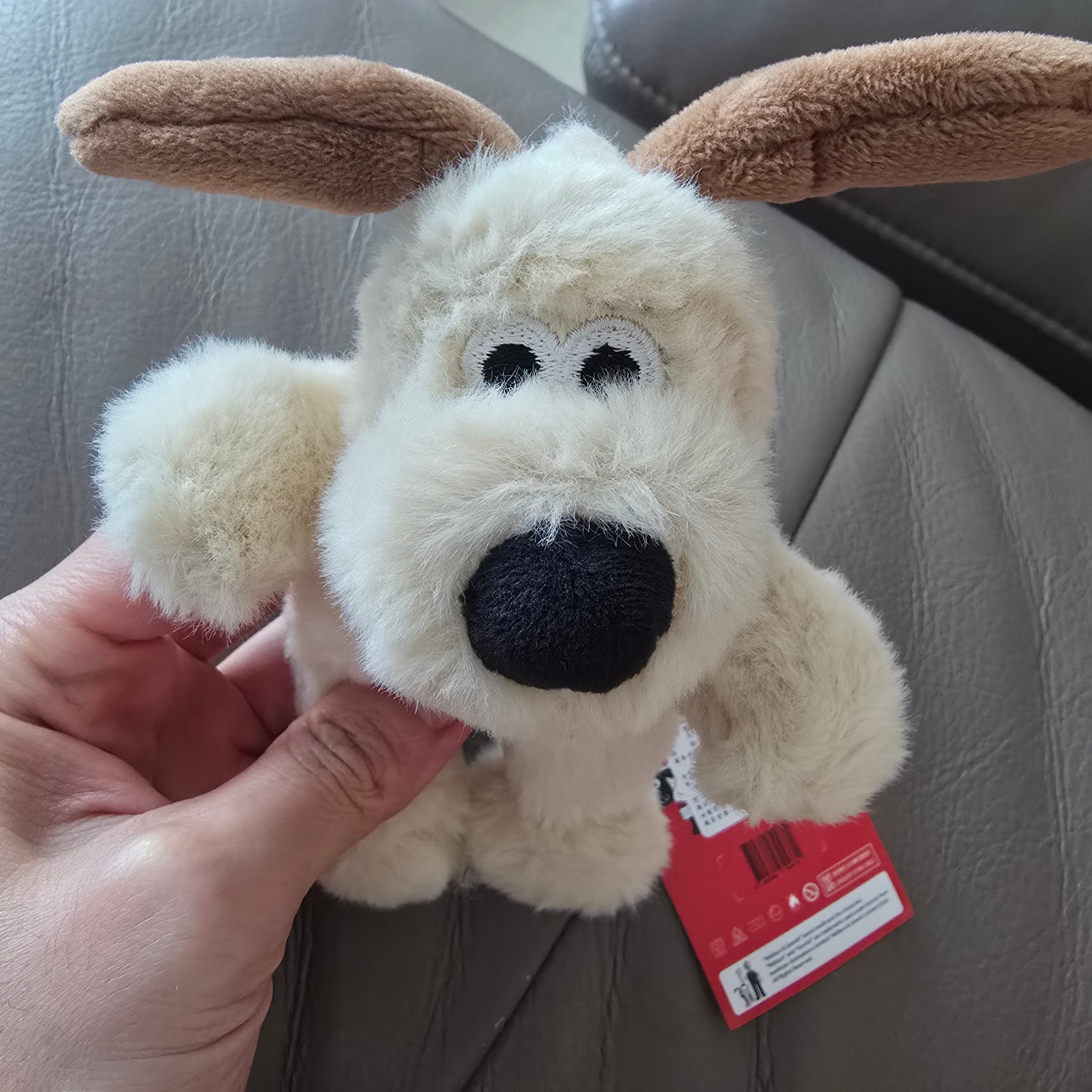 Dream C&C Wallace & Gromit Keyring Plush 16cm 착용 스타일