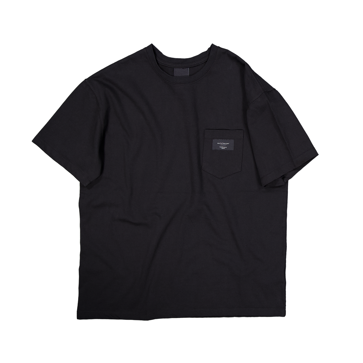 언더마이카 머슬랭거 하드 코튼 포켓 티셔츠 블랙(Undermycar Murslanger Hard Cotton Pocket T-Shirts Black) - 2