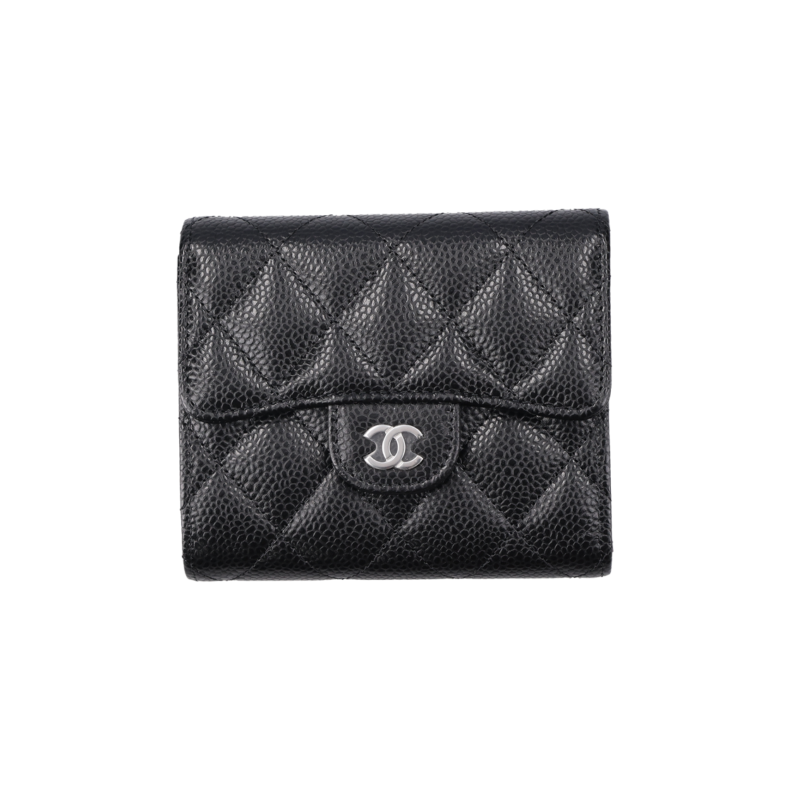 ITWCDHCWNGDG Chanel AP0231 Classic Small Flap Wallet in Black Calfskin