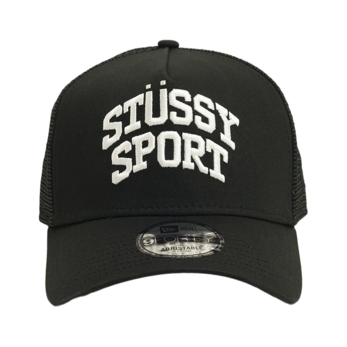 1311247 Stussy New Era 9Forty Sport Trucker Black