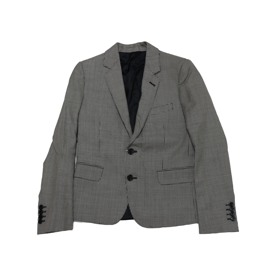 셀린느 하운드투스 블레이저 자켓 그레이 블랙(Celine Houndstooth Blazer Jacket in Gray & Black)