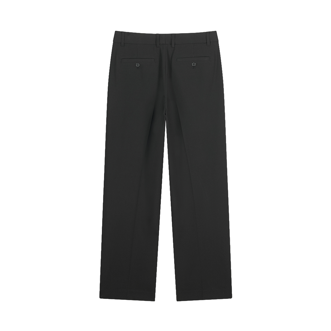 지오송지오 타임리스 세미와이드 원턱 팬츠 블랙 ZI5PT592BK(ZIOSONGZIO Timeless Semi Wide One Tuck Pants Black) - 2