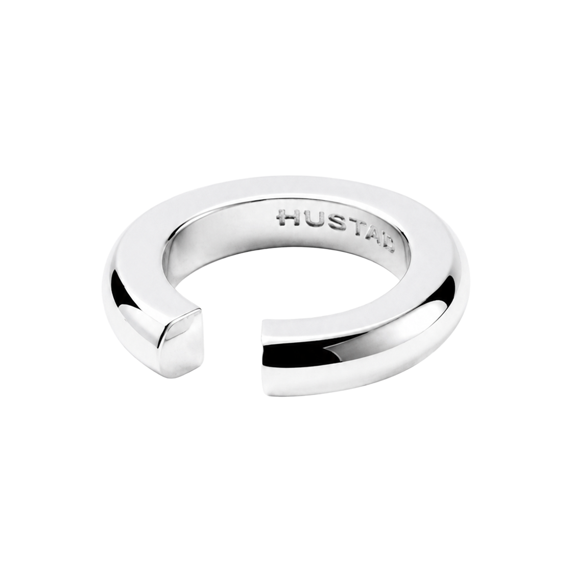 휴스타드 라운드 오픈 링_ 925 스털링 실버 라운드 오픈링 (BIG)(HUSTAD ROUND OPEN RING_ 925 Sterling silver (BIG)) - 3