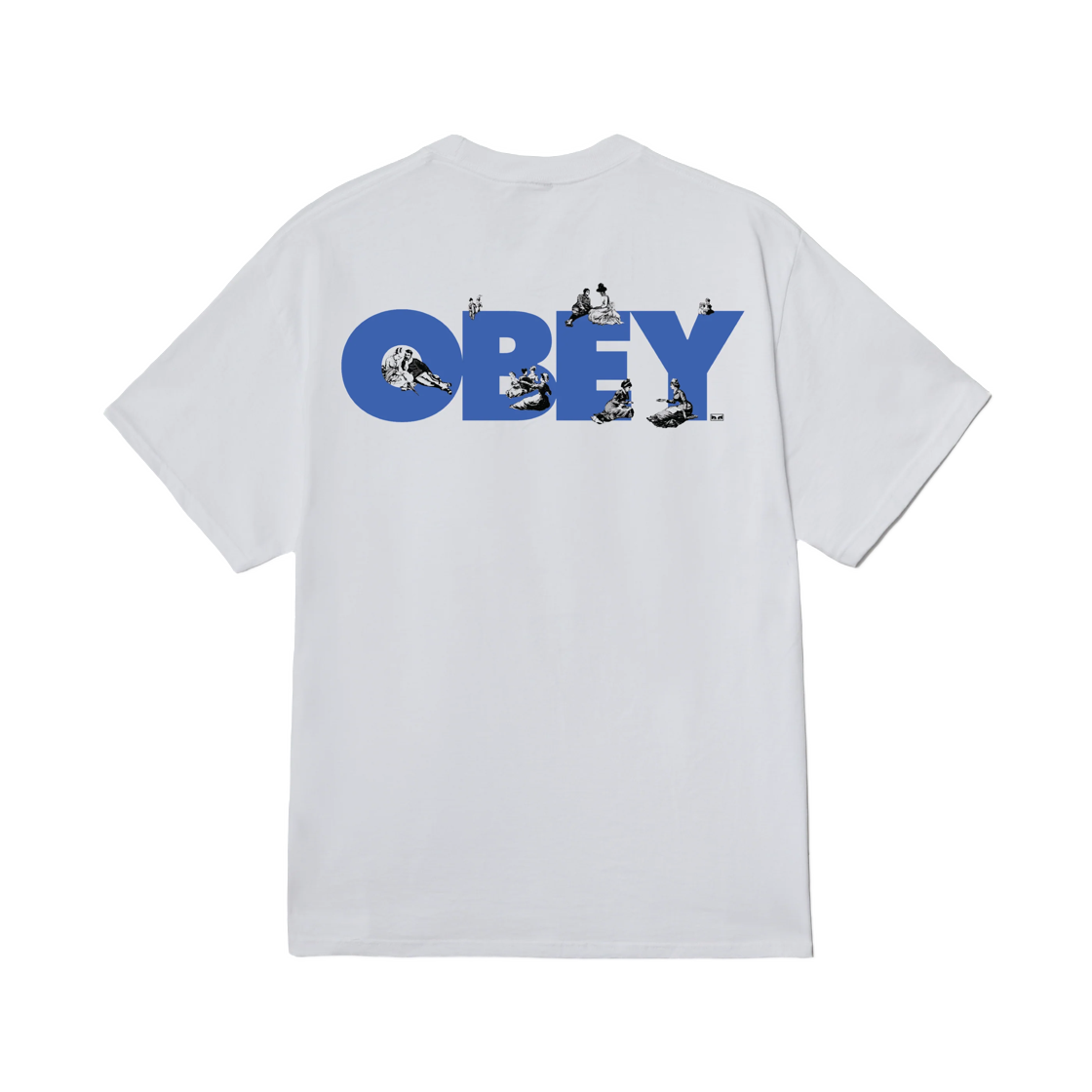 165264437 Obey Picnic Classic T-Shirt White