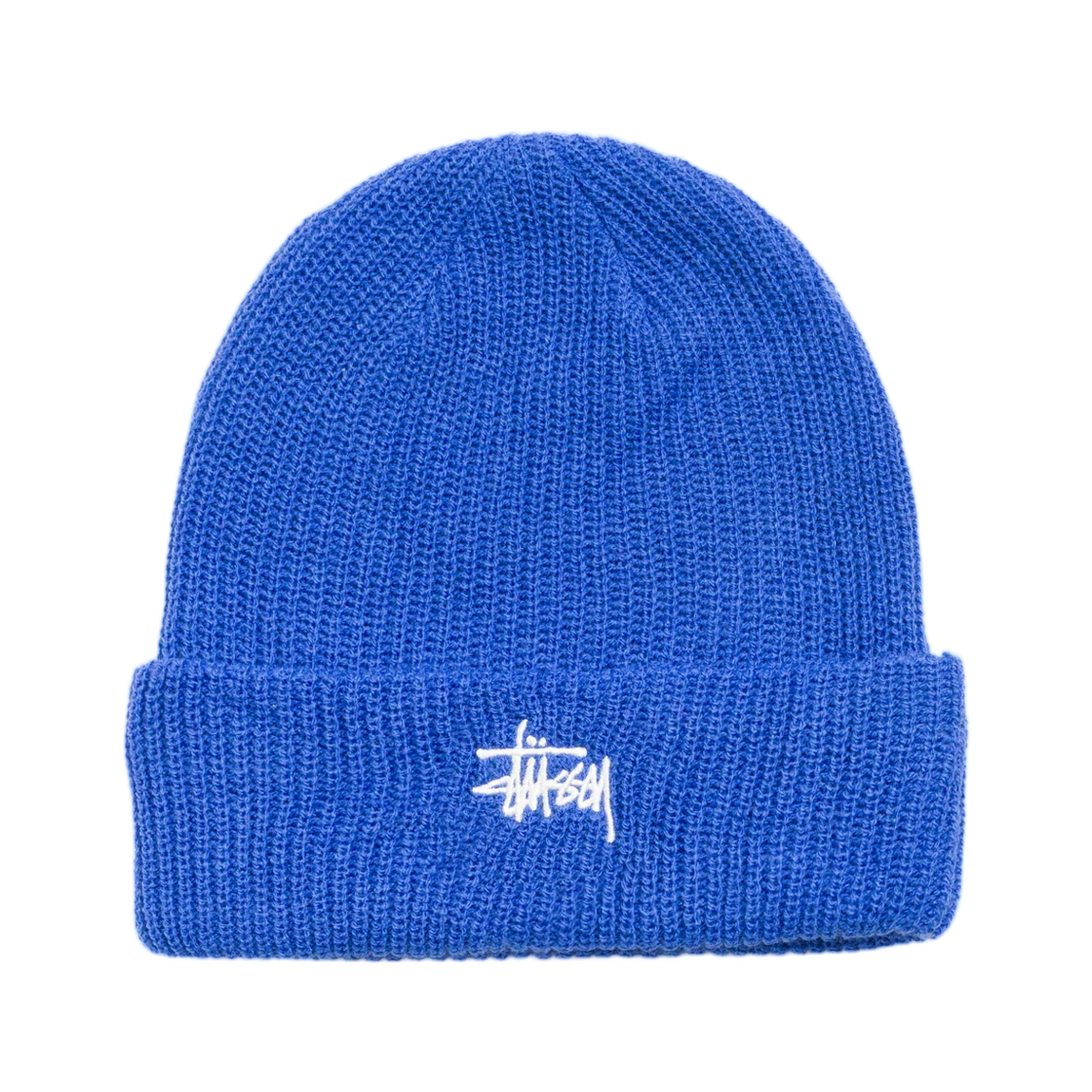 1321262 Stussy Basic Cuff Beanie True Blue