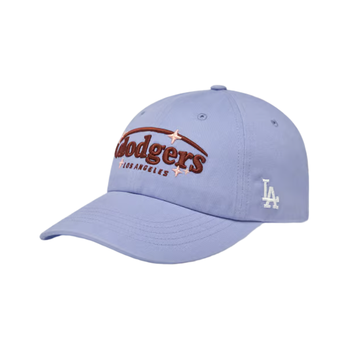 3ACPV246N-07VOM MLB Cute Pop Unstructured Ball Cap LA Dodgers Violet