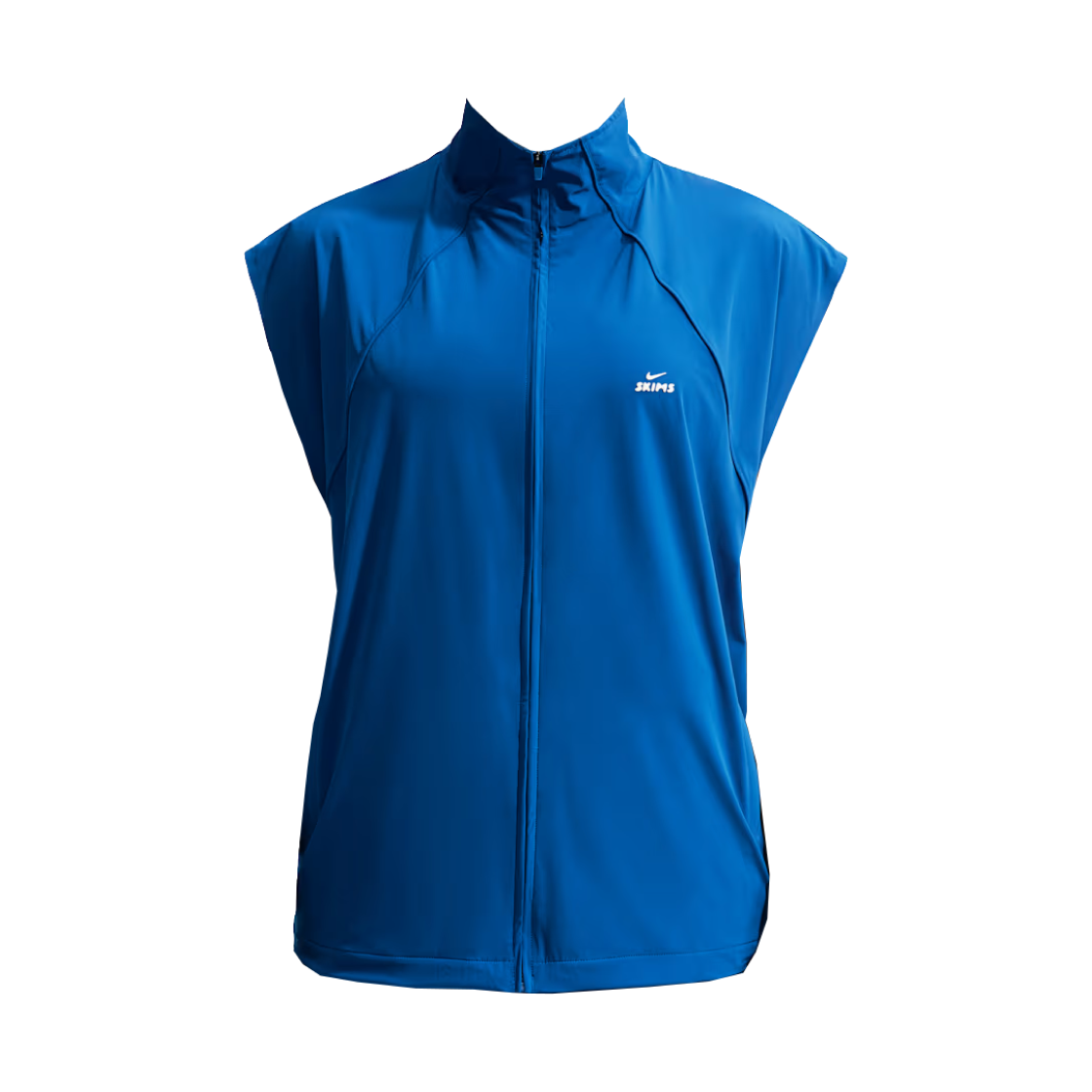 IU2225-445 (W) NikeSKIMS Stretch Nylon Oversized Vest Cobalt