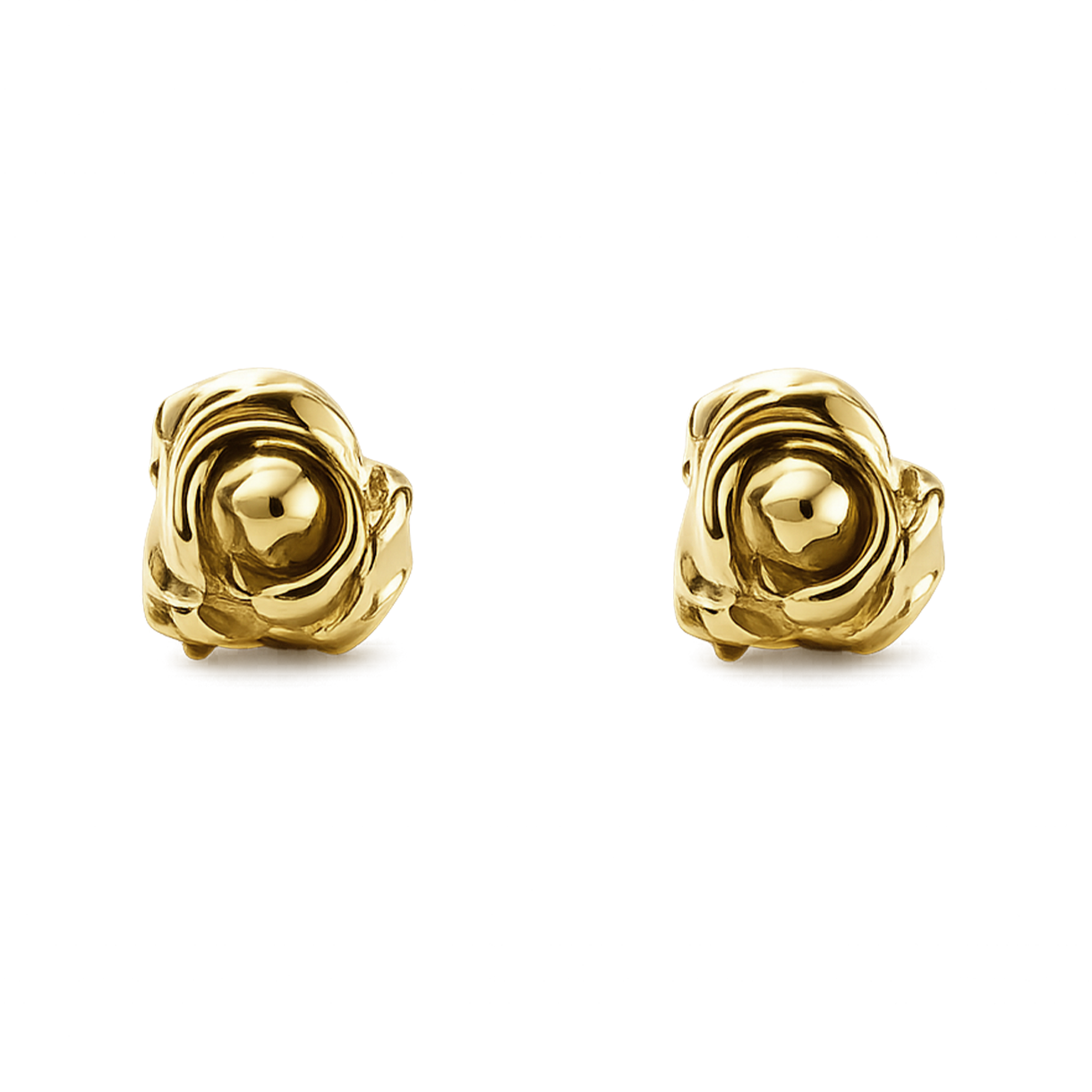 휴스타드 259 로즈 골드 커플 이어링(HUSTAD 259 Rose Gold Couple Earring) - 1