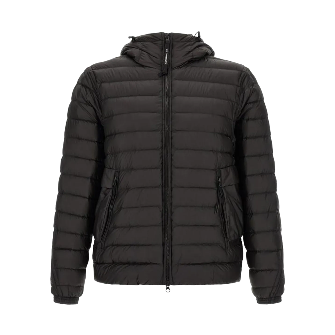 21CMOW126A110416A999 C.P. Company D.D. Shell Hooded Goggle Down Jacket Black - 26FW