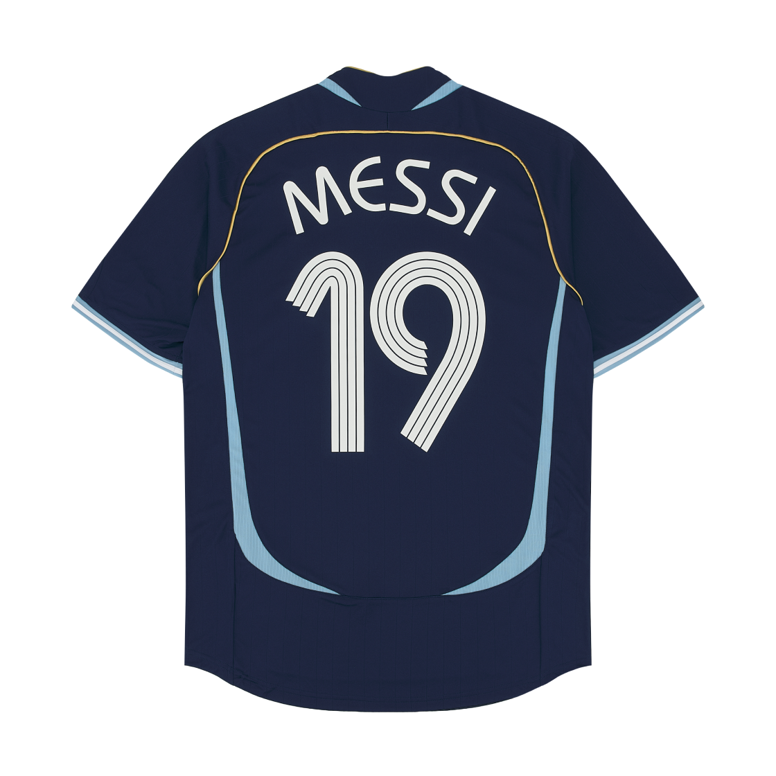아디다스 아르헨티나 어웨이 저지 2006 메시 다크 블루 - KR 사이즈 (마킹 버전)(Adidas Argentina Away Jersey 2006 Messi Dark Blue - KR Sizing (Marking Ver.)) - 2