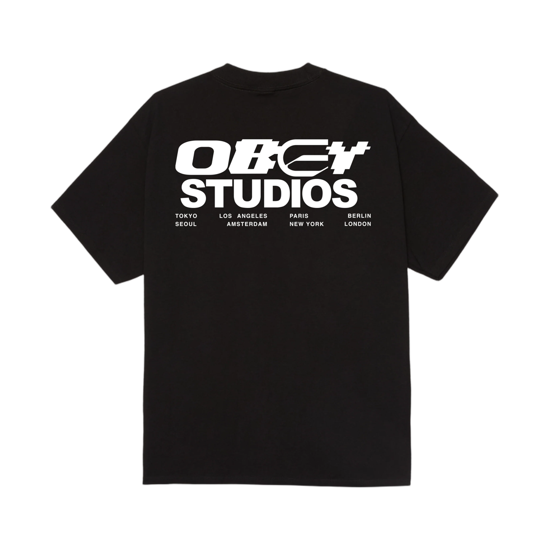 165264435 Obey Design Studios Classic T-Shirt Black