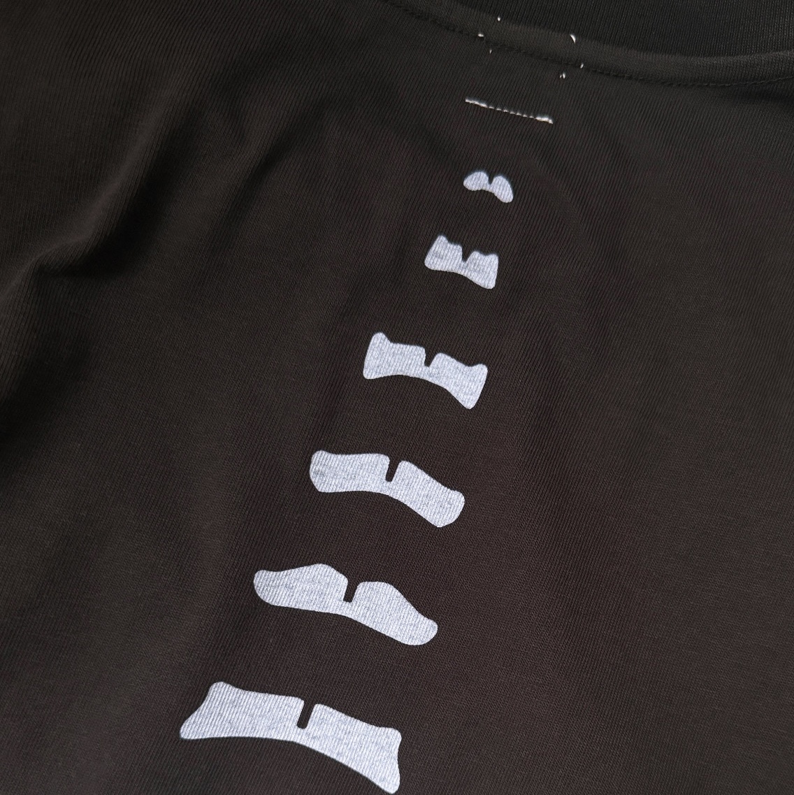 Post Archive Faction (PAF) Souvenir T-Shirt 2026 Paris Edition Brown 착용 스타일