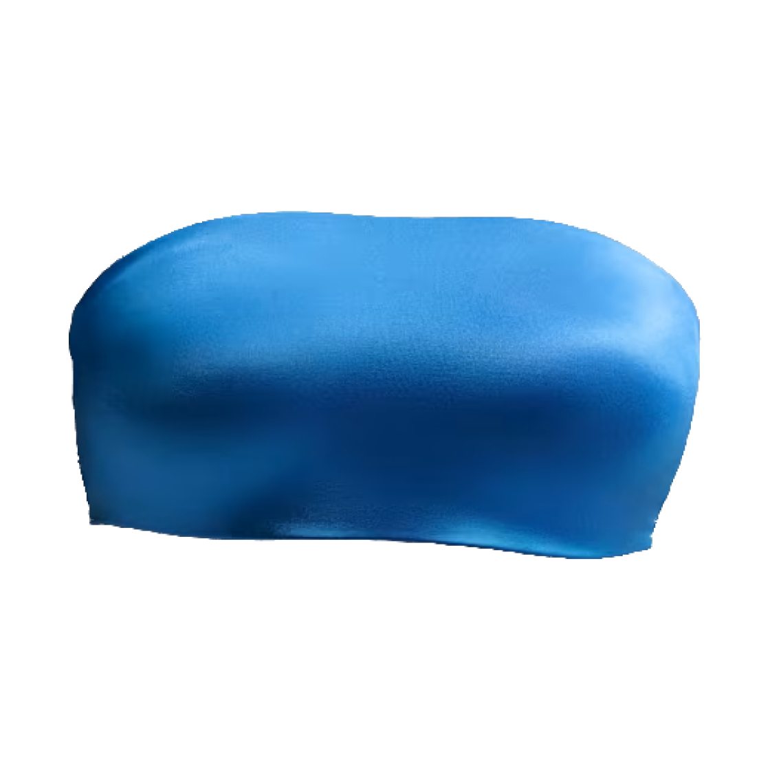 IR8688-445 (W) NikeSKIMS Satin Shine Convertible Bandeau Bra Cobalt