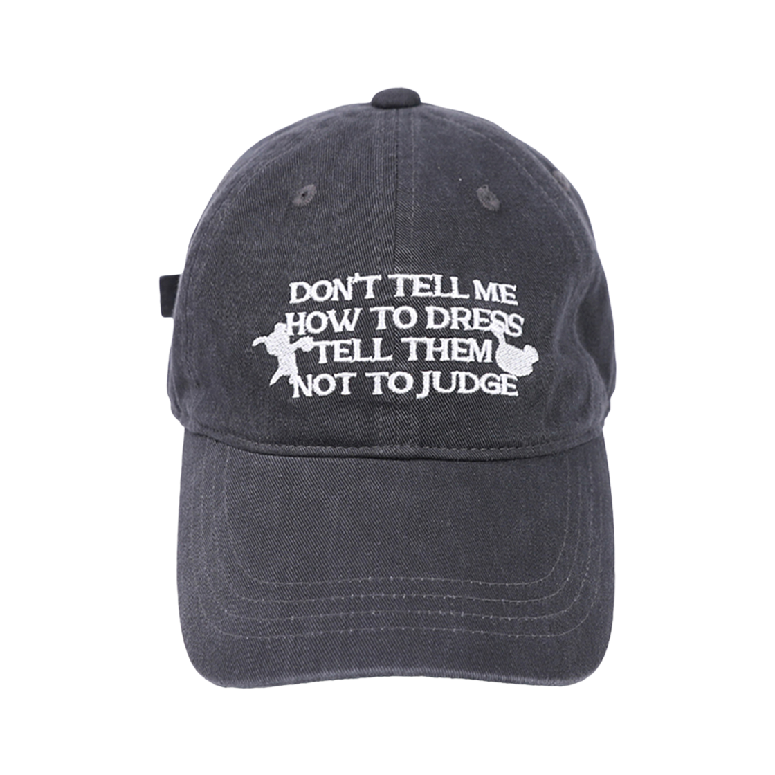 20260731_don't tell me cap gray Kommod Vintage don't tell me cap gray