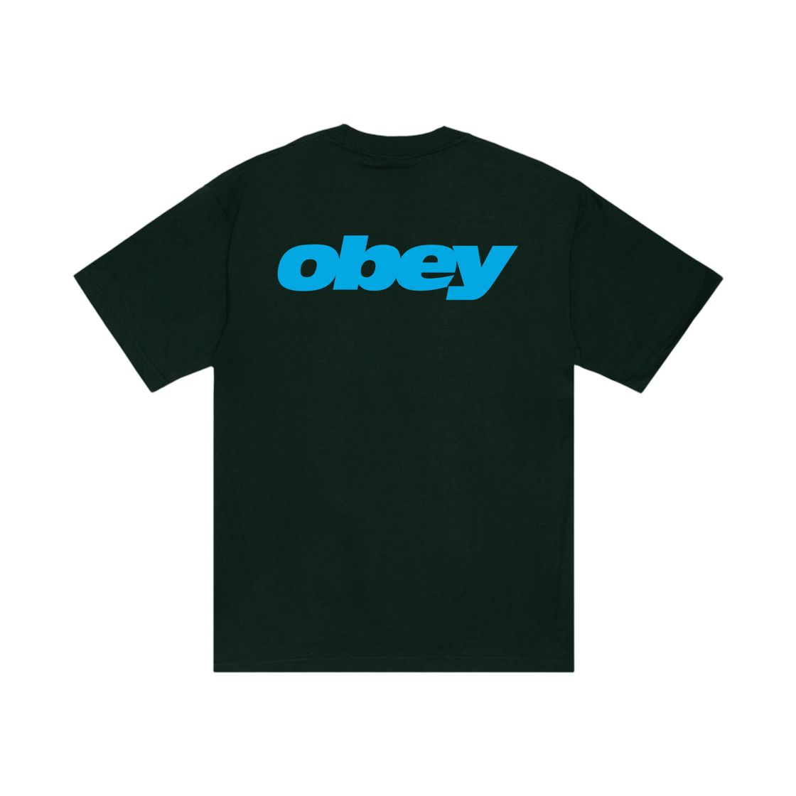 168024254 Obey Bounce Heavyweight T-Shirt Forest Green