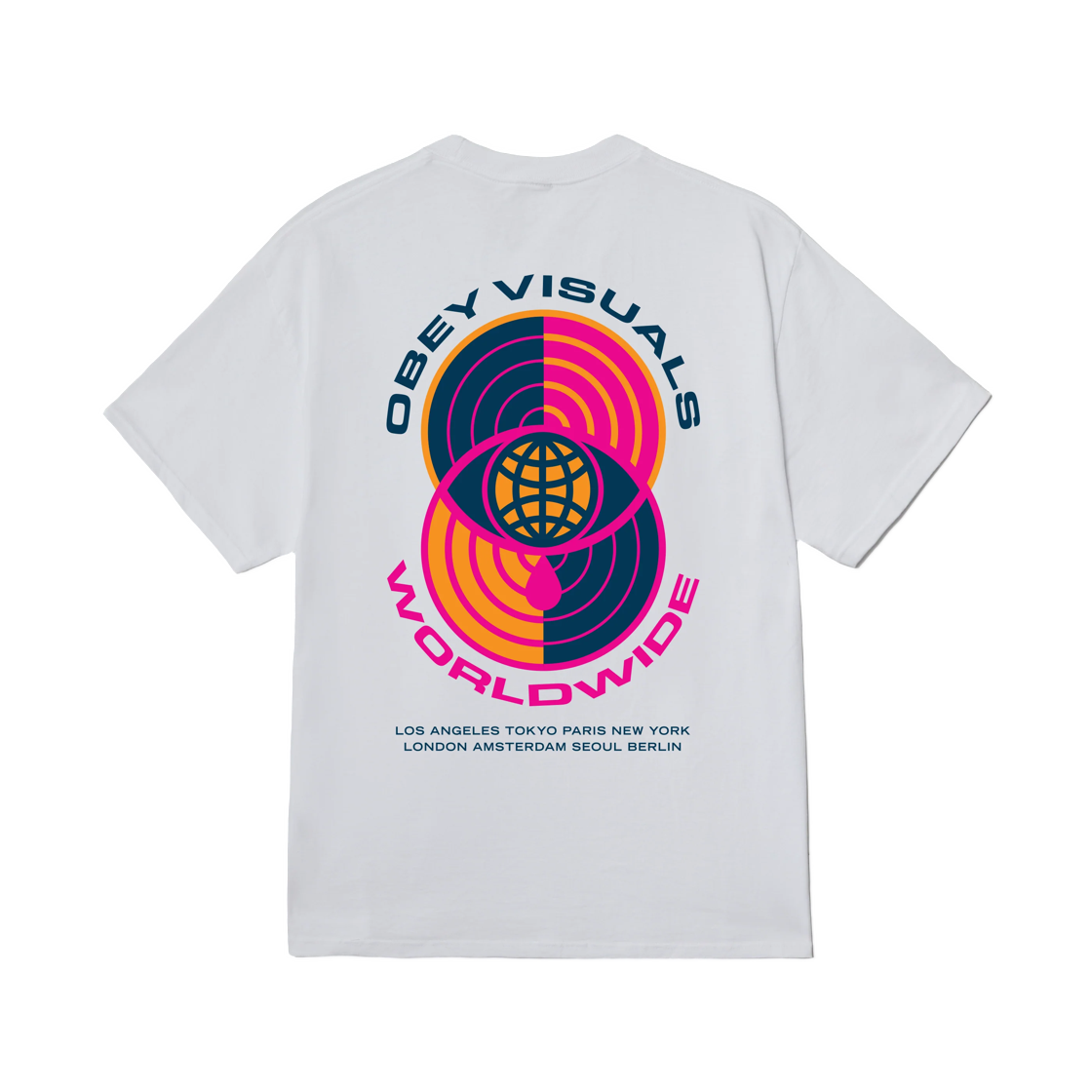 165264483 Obey Earth Crisis Classic T-Shirt White