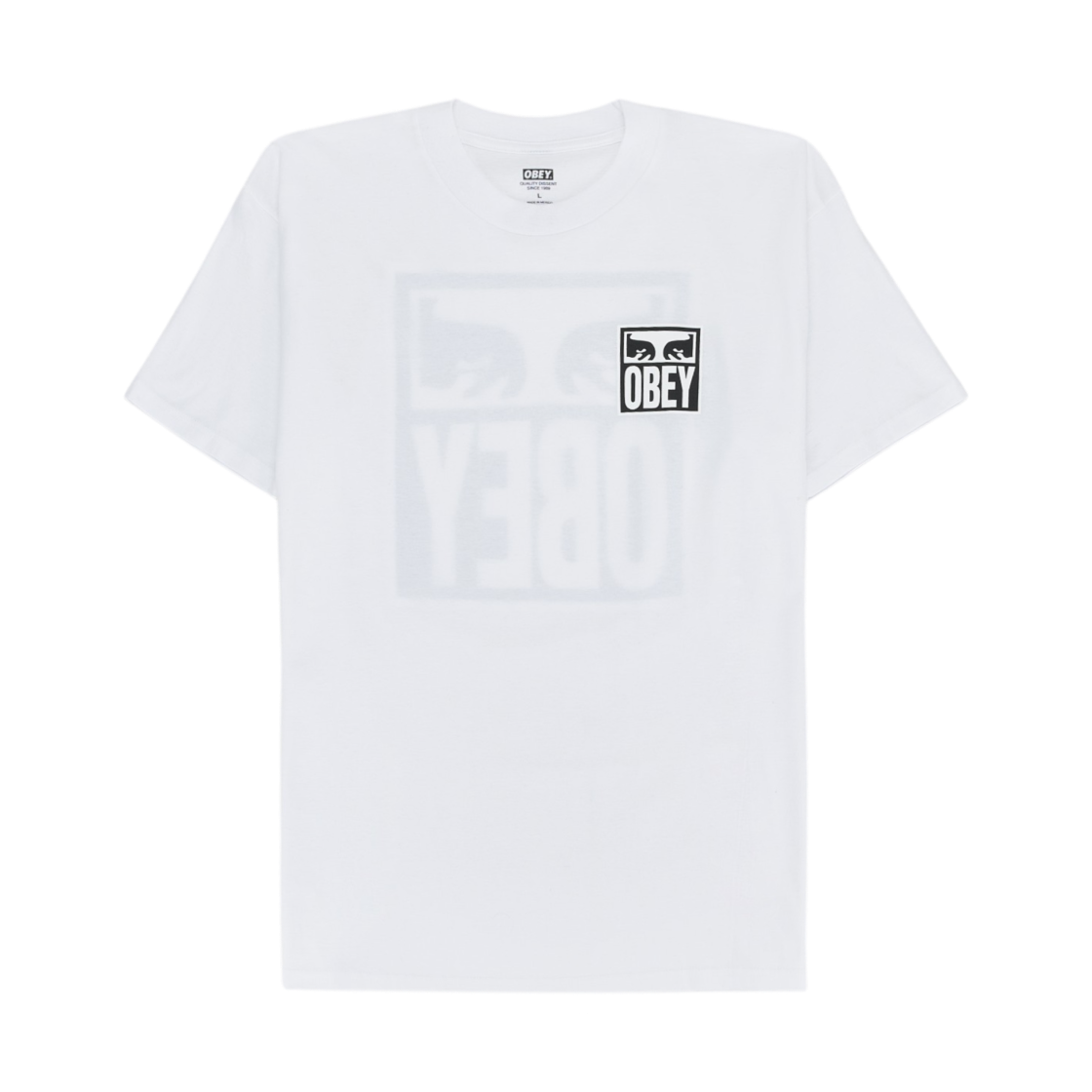 오베이 아이즈 아이콘 2 클래식 티셔츠 화이트(Obey Eyes Icon 2 Classic T-Shirt White) - 2
