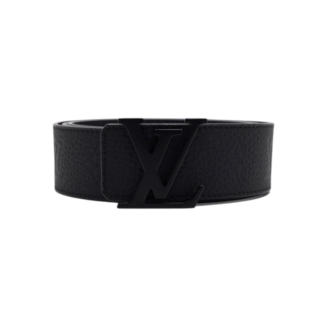 ITKRUBR97DKI Louis Vuitton M0424S Black Taurillon Reversible LV Men Belt