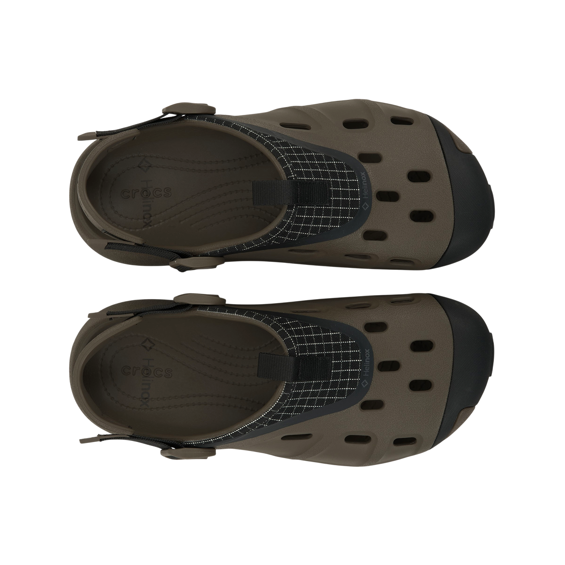 크록스 x 헬리녹스 퀵 트레일 클로그 월넛(Crocs x Helinox Quick Trail Clog Walnut) - 5