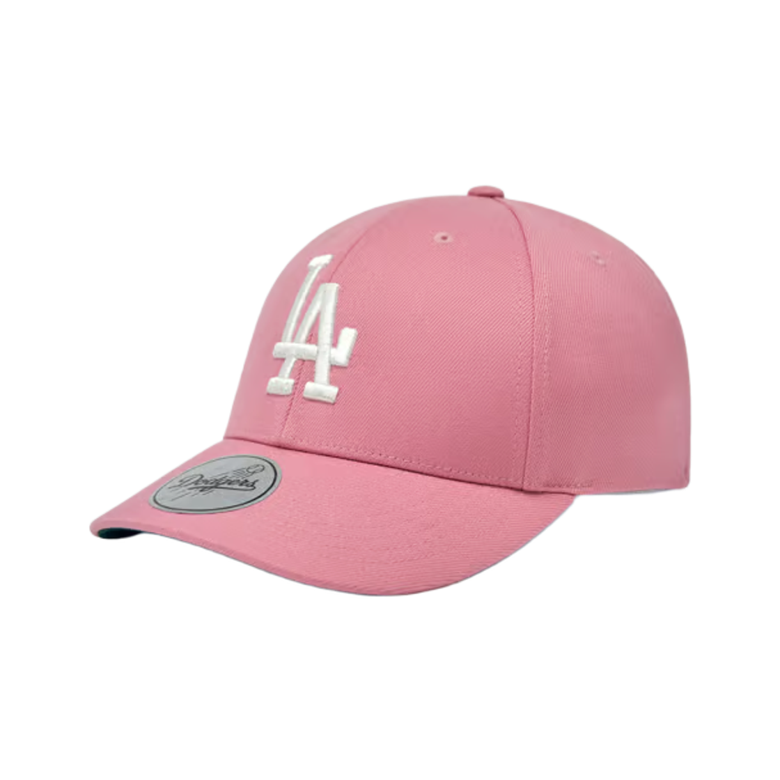 3ACPV216N-07PKS MLB Signature Cursive Structured Ball Cap LA Dodgers Pink