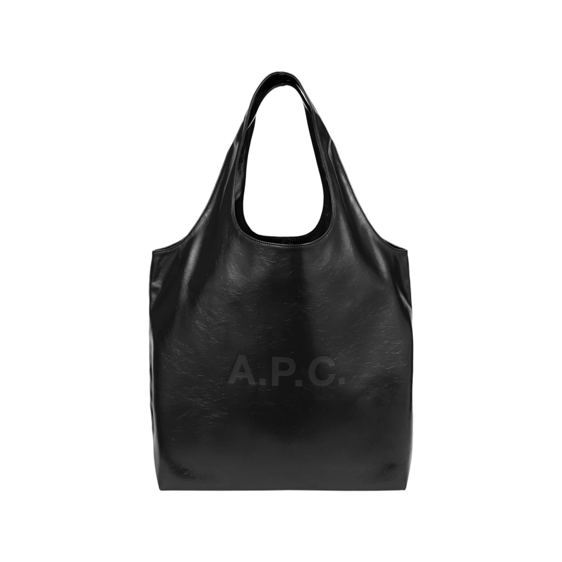PUABR-M61565-LZZ A.P.C. Ninon Tote Bag Noir
