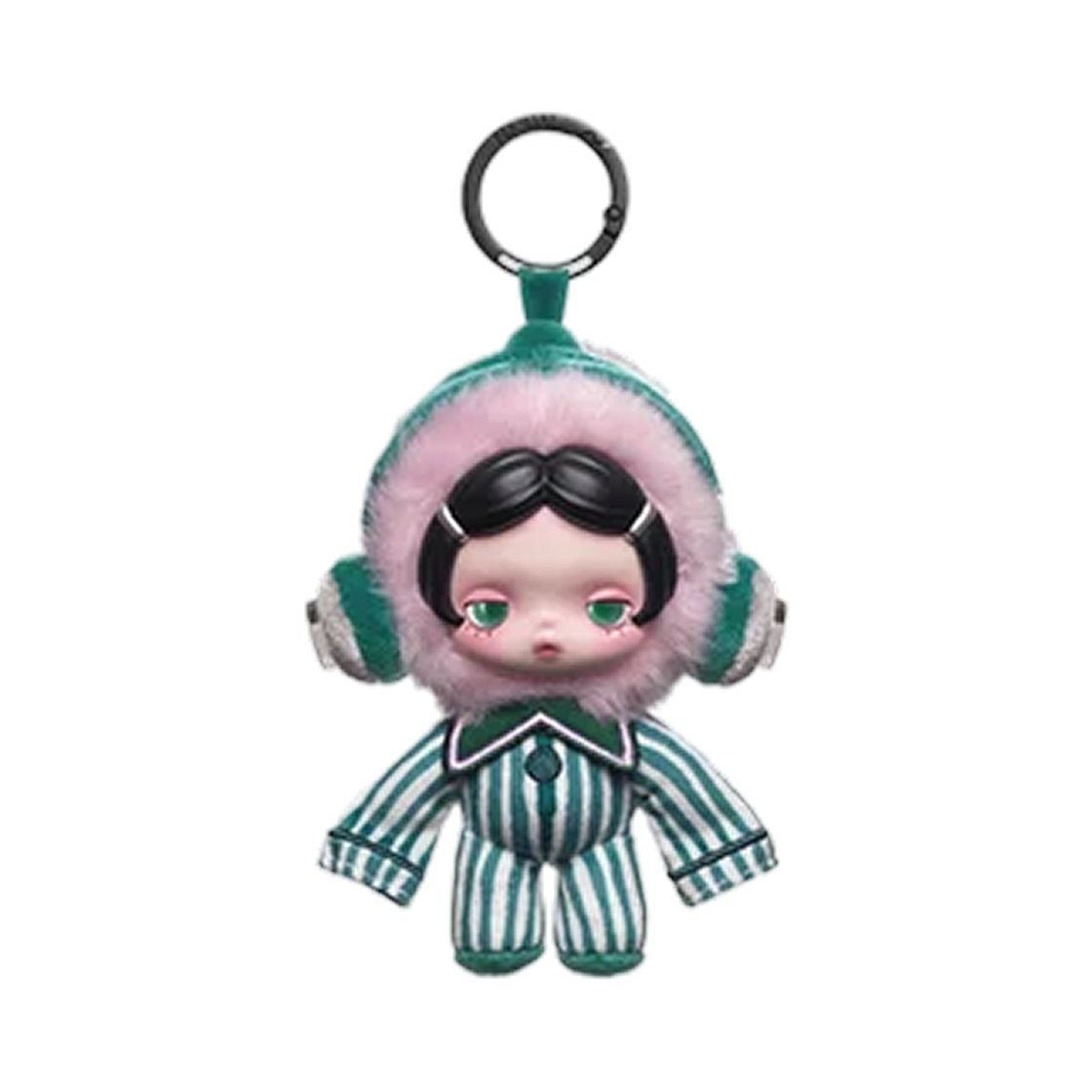 - Pop Mart Skullpanda Off Mode Series Plush Doll Pendant Mute Mode (Opened Case)
