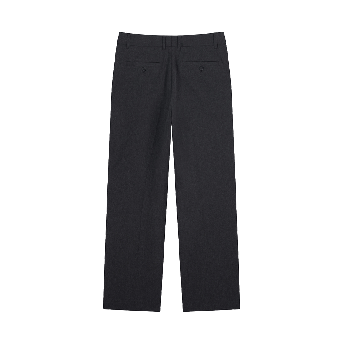 지오송지오 타임리스 세미와이드 원턱 팬츠 차콜 ZI5PT593CH(ZIOSONGZIO Timeless Semi Wide One Tuck Pants Charcoal) - 2