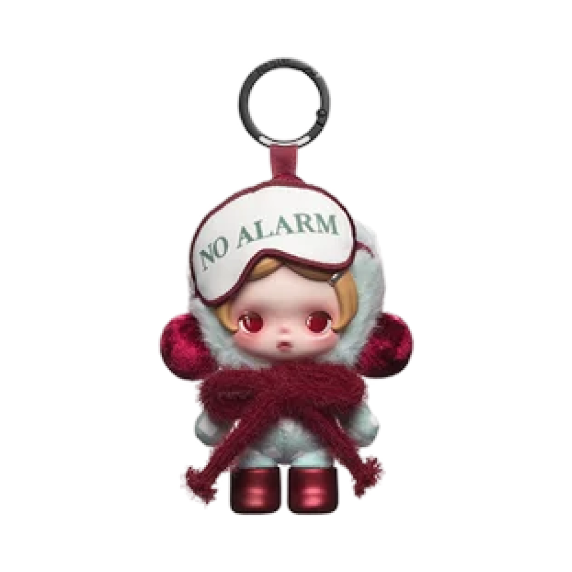 - Pop Mart Skullpanda Off Mode Series Plush Doll Pendant Hit Snooze (Opened Case)