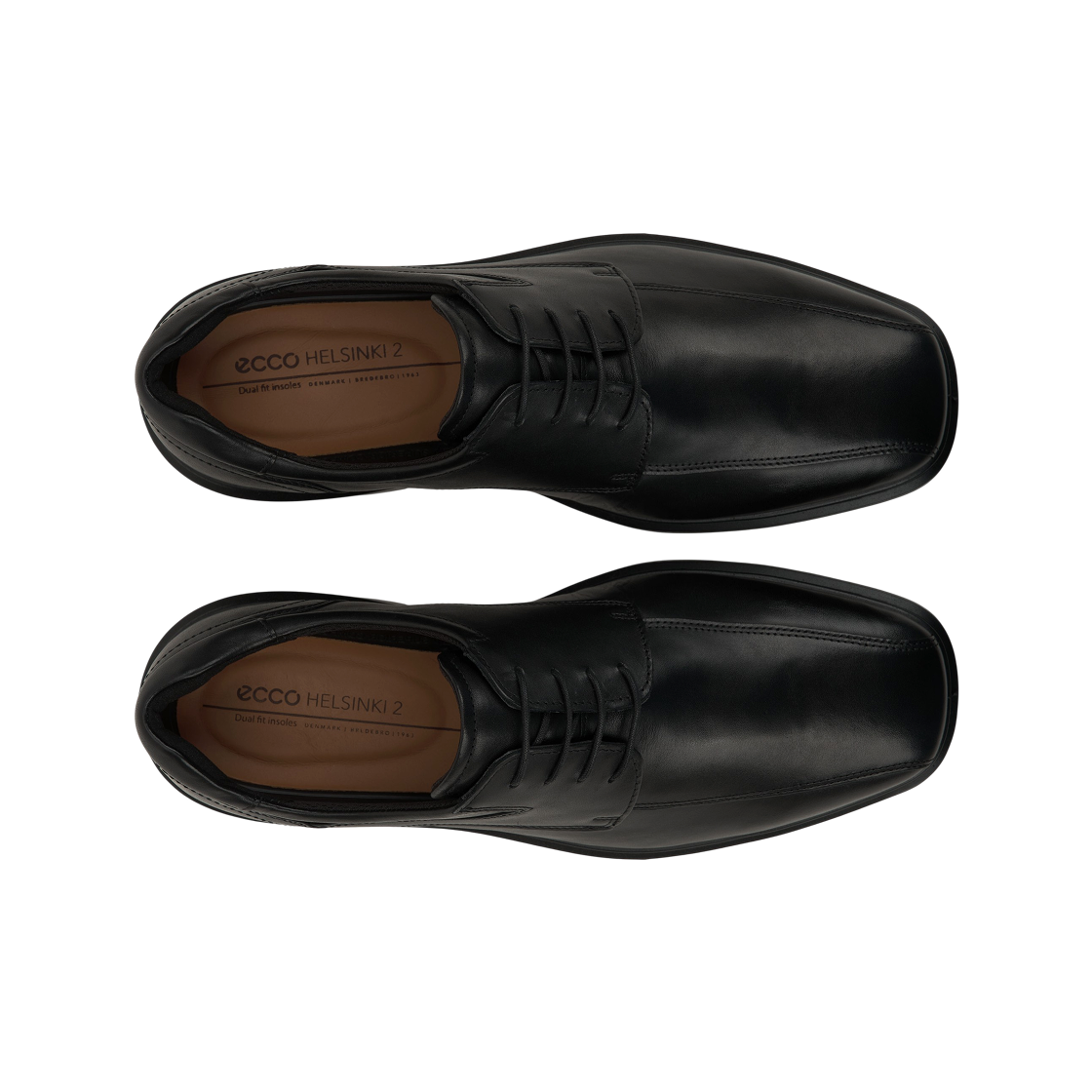 에코 헬싱키 2 바이크-토 더비 슈즈 블랙(Ecco Helsinki 2 Bike-Toe Derby Shoes Black) - 5