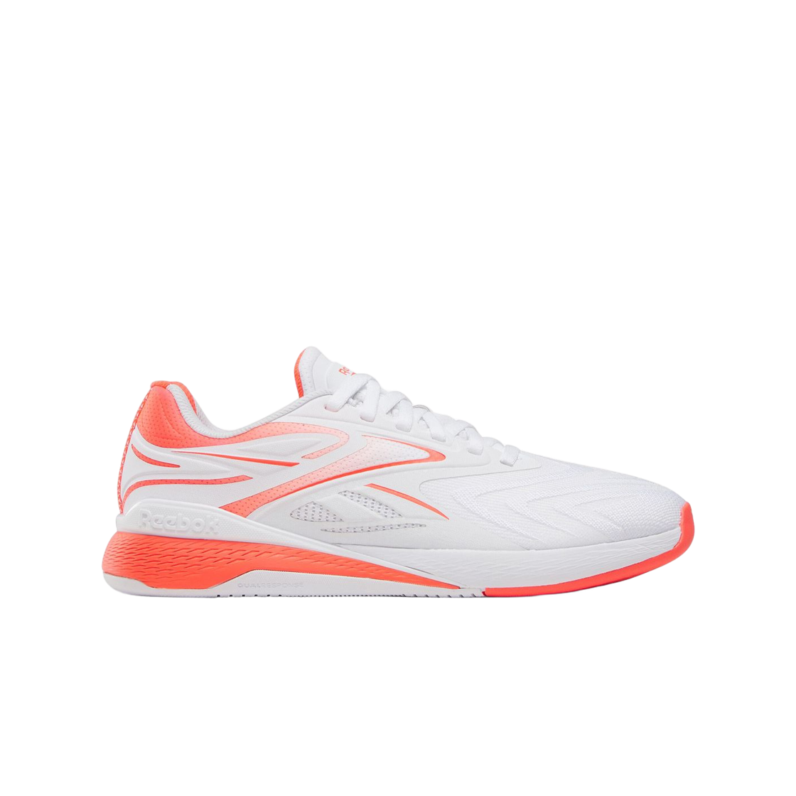 100263987/RESO6FT4WR1 (W) Reebok Nano X5 Edge White Neon Cherry
