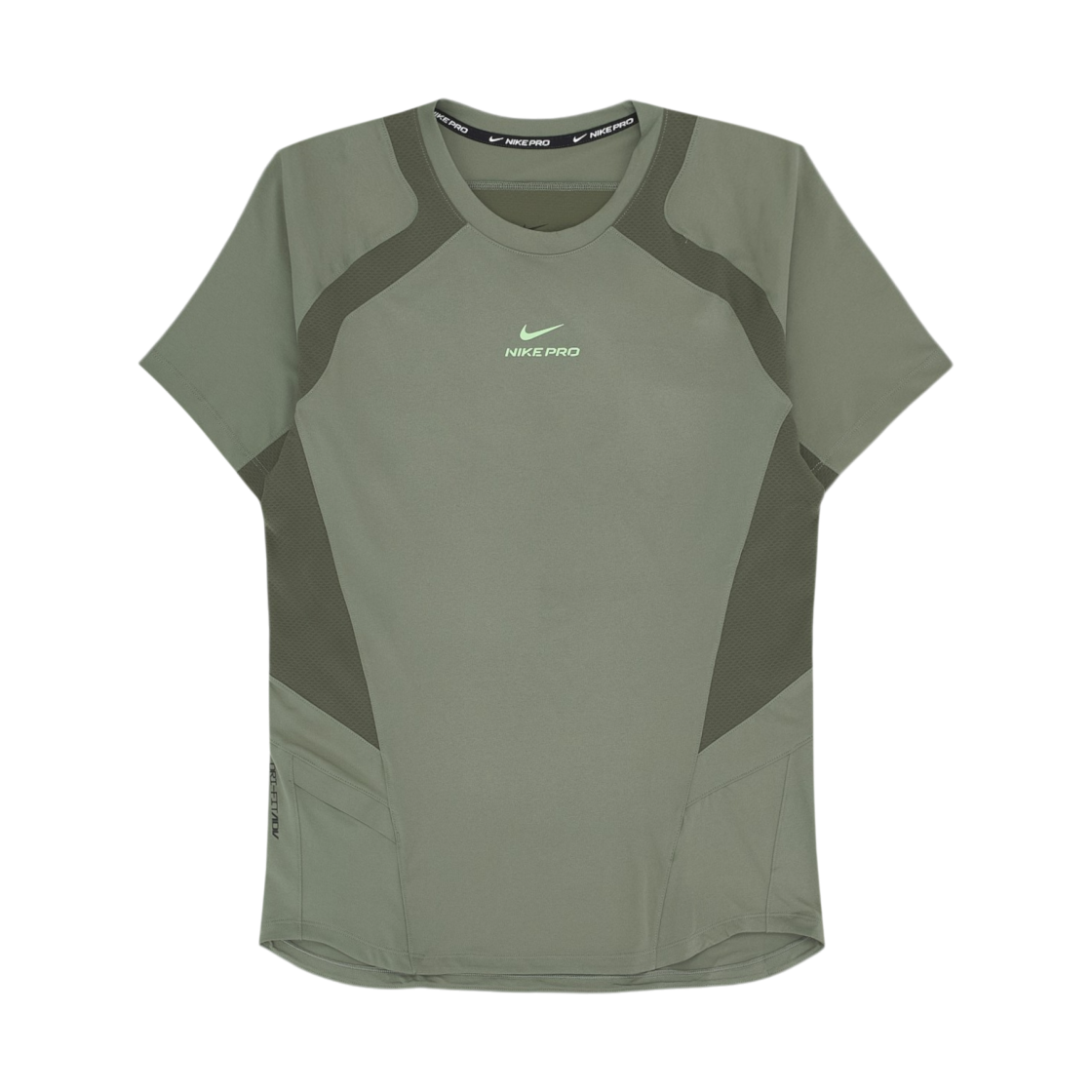 IF2215-320 Nike Pro Training Dri-Fit ADV Short Sleeve Top Light Army Medium Olive - Asia