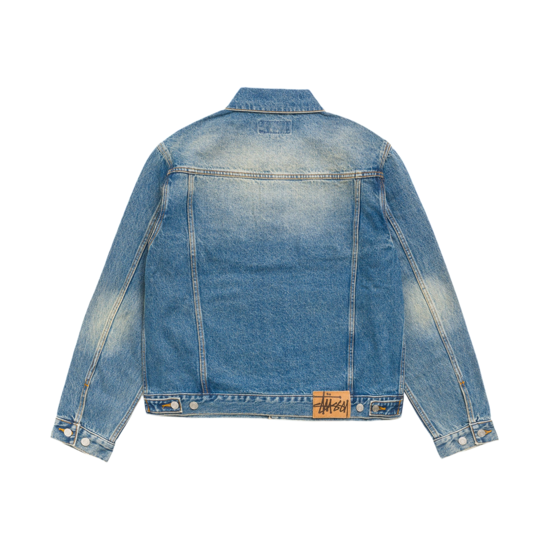 스투시 데님 트러커 자켓 다크 워시 인디고(Stussy Denim Trucker Jacket Dark Wash Indigo) - 2